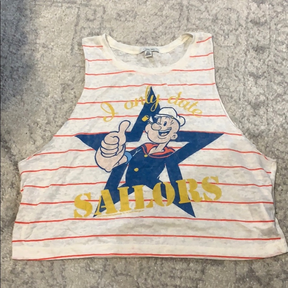 Popeye crop top